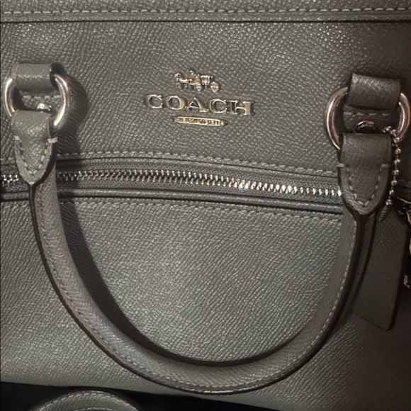 Coach gray Leather Satchel - Picture 4 of 4